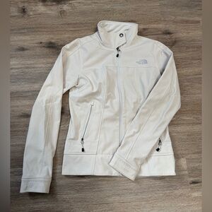 The North Face - Women’s Small - Softshell Full Zip - Ivory Jacket